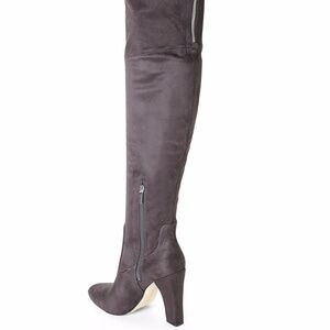 Ivanka Trump Gray Over the Knee Boots
